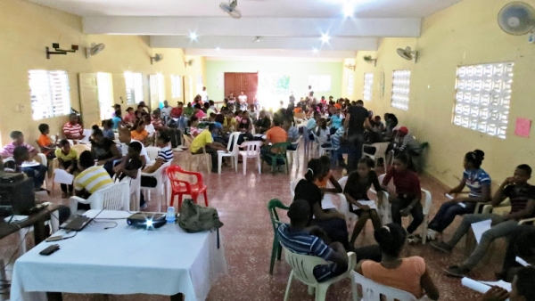 Niños realizan encuentro para Alcaldía Infantil y Juvenil en Tamayo