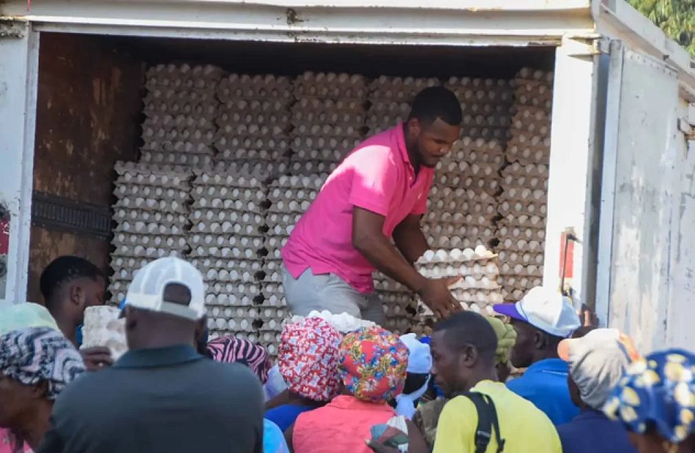 La semana pasada, el Gobierno detuvo la exportación de huevos hacia Haití por 15 días a fin de evitar el aumento del precio en la República Dominicana.  