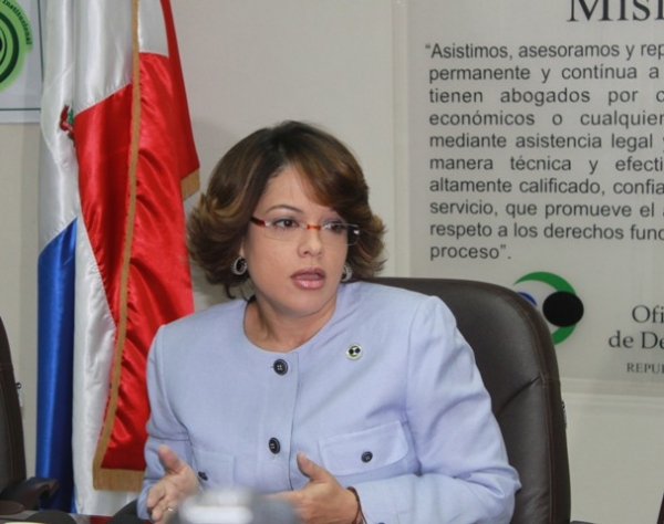 Laura Hernández Román, directora de la Oficina Nacional de Defensa Pública.