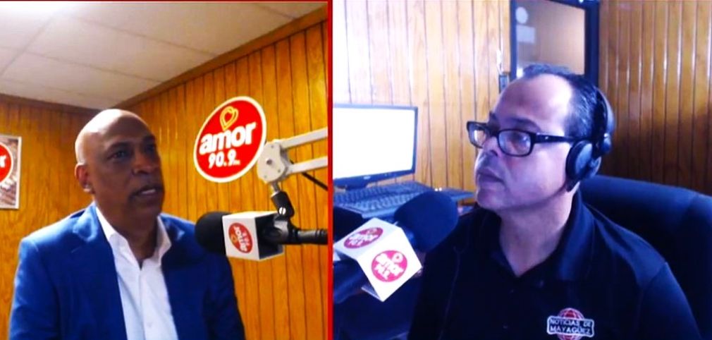 Israel Terrero en entrevista.