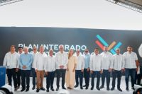 El presidente Luis Abinader y la alcaldesa del Distrito Nacional, Carolina Mejía, dieron inicio a la obra.