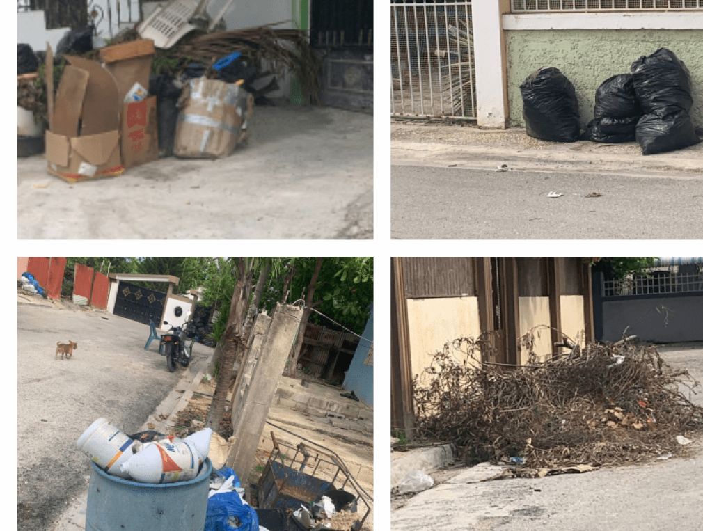 Comunitarios denuncian alcalde no está llevando a cabo la recogida de basura.
