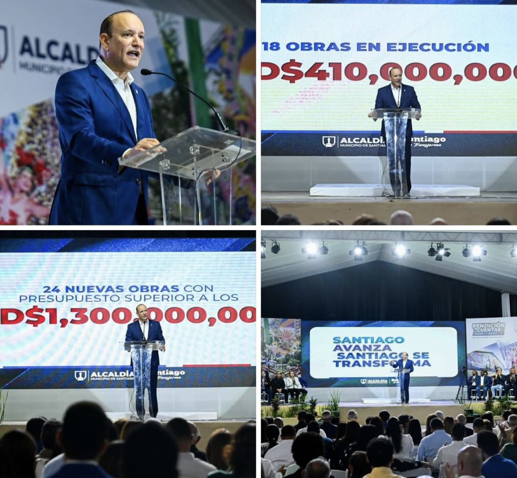 Destacó 18 obras en ejecución con una inversión superior a RD$410 millones.