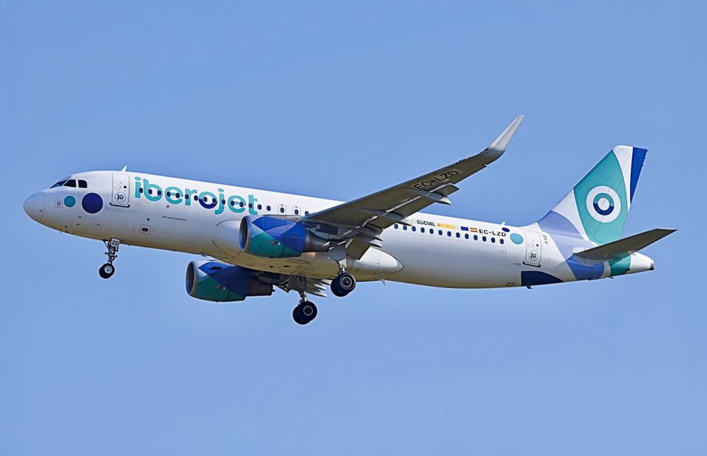 Avión de Iberojet.