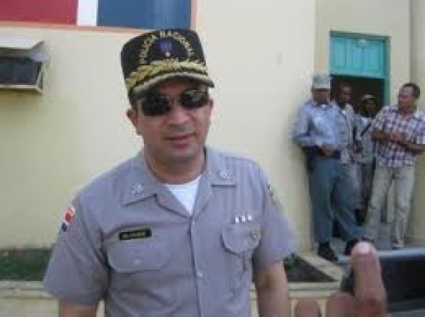 General de Brigada de la policía nacional Orison Olívence Minaya.