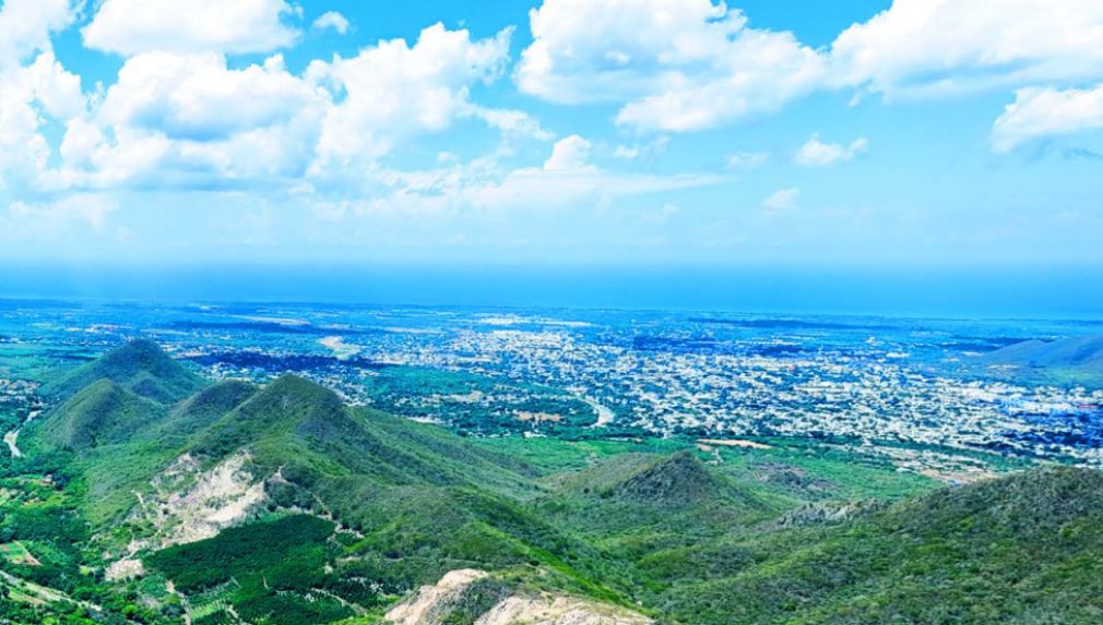 Foto panorámica aérea de Provincia Peravia, suministrada desde el Plan de Desarrollo Sostenible 2025-2055.