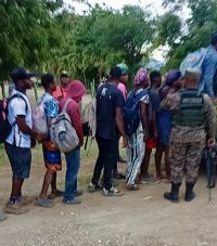 Durante el mismo período fueron enviadas ante el Ministerio Público 66 personas por tráfico de indocumentados y retenidos 46 vehículos y 123 motocicletas.