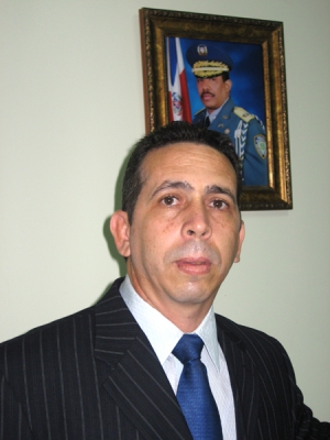 Coronel Diego Pesqueira, vocero de la Policía Nacional.