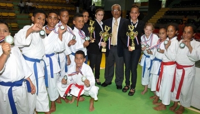 Distrito Nacional domina Torneo Nacional de Karate