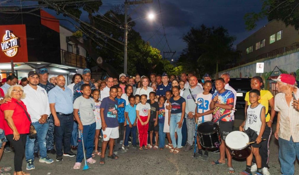 Carolina Mejía encabezó el inicio de la segunda fase del programa en San Carlos.