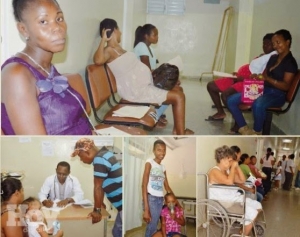 Hospital de Pedernales parturientas y pacientes haitianos abarrotan el centro