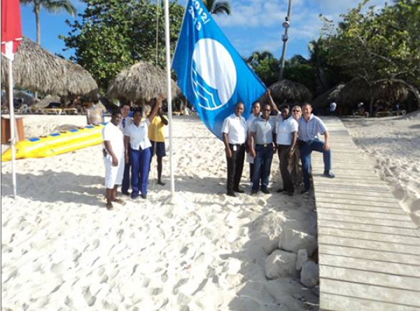 Playa La Laguna Dominicus en Bayahibe, La Romana, recibió la certificación Bandera Azul Internacional 2012-2013.