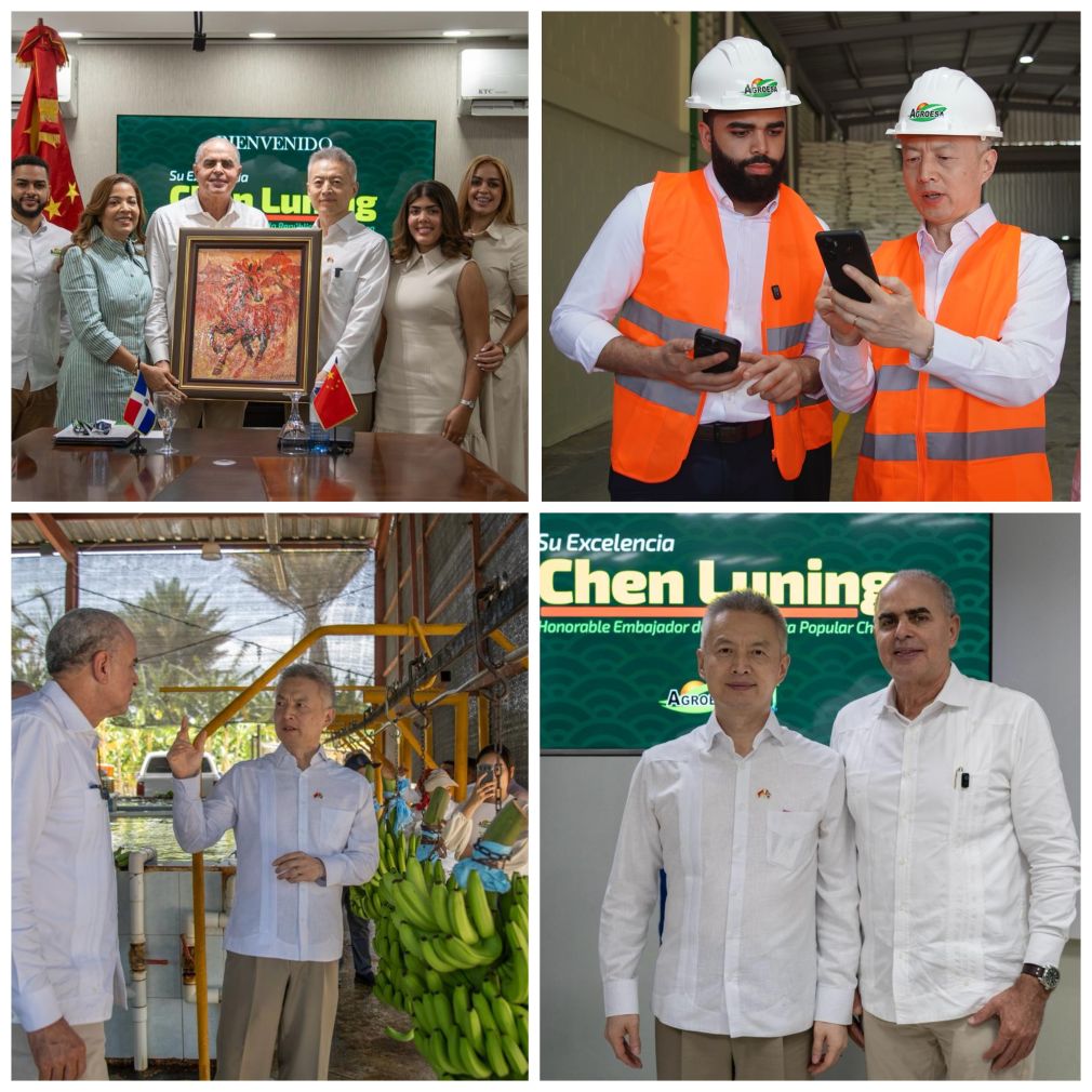 El encuentro reafirma las relaciones comerciales entre AGROESA y China.