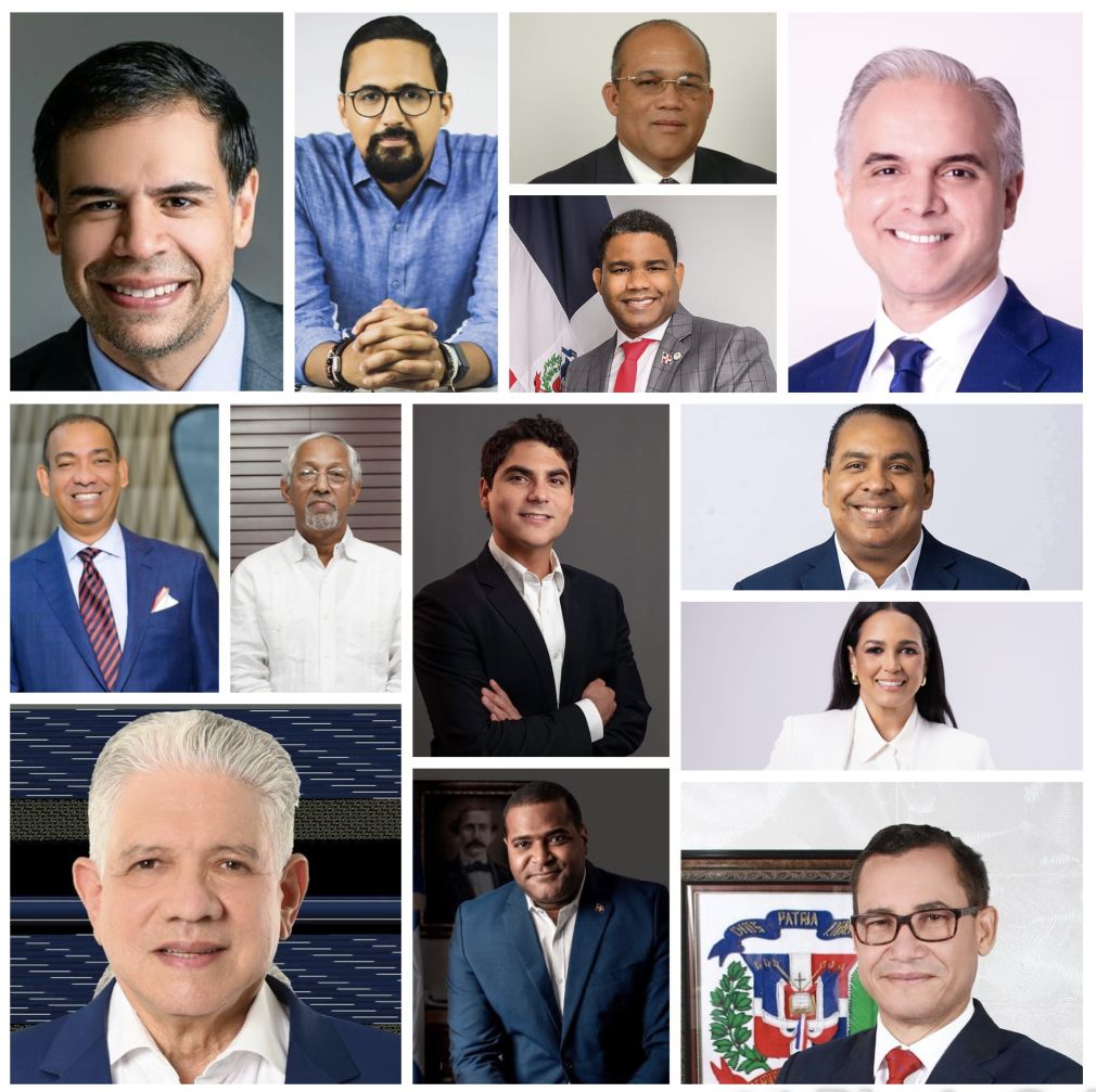 Algunos de los nuevos rostros designados por el presidente Luis Abinader.