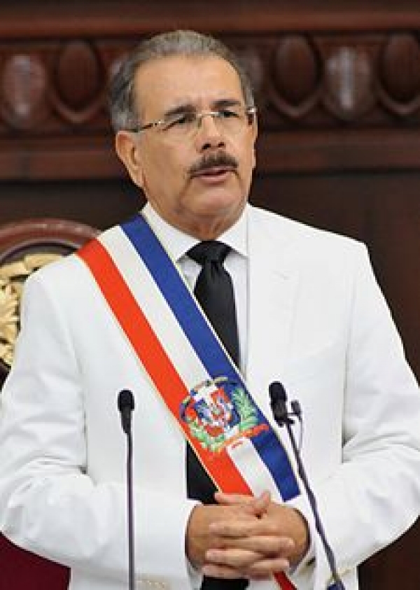 Presidente de la R.D Danilo Medina Sánchez