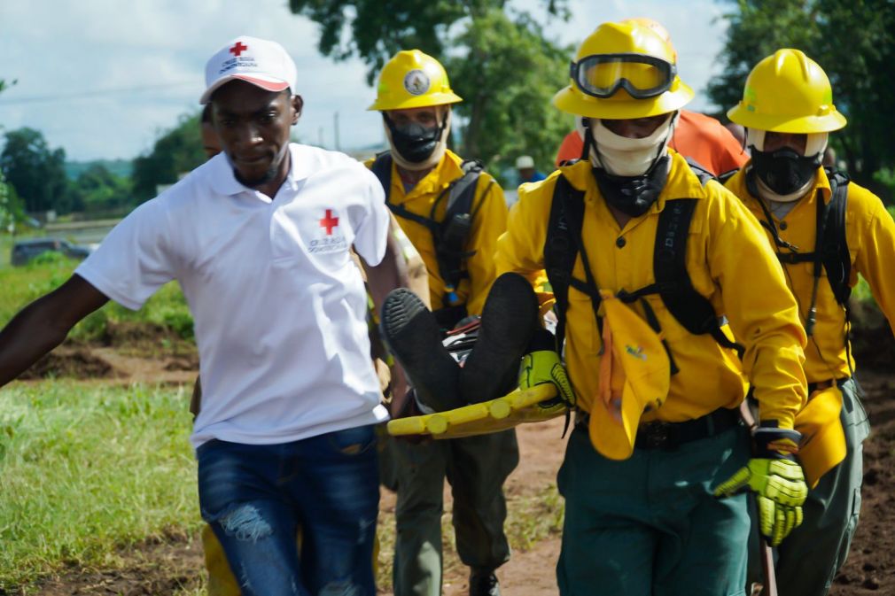 Llevan a cabo simulacro nacional de evacuación.