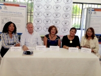 Maria Fernanda Ortega, Fortunato Castagna, Elizabeth Montenegro, Sandra Estrella e Hipolita Santos