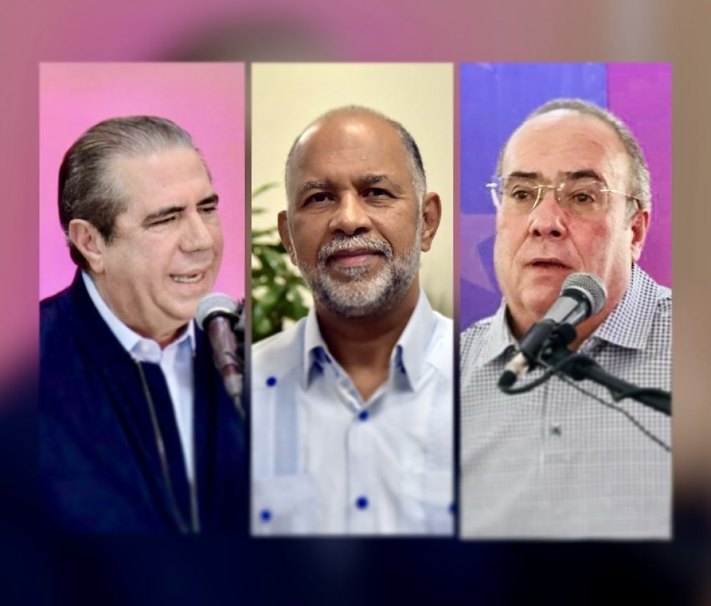 Francisco Javier García, Eduardo Hidalgo y Charlie Mariotti.
