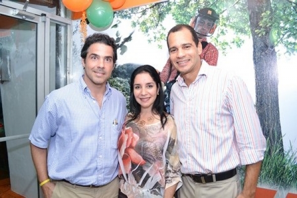 Julio Zeller, Patricia Proaño, Arturo Quezada. 