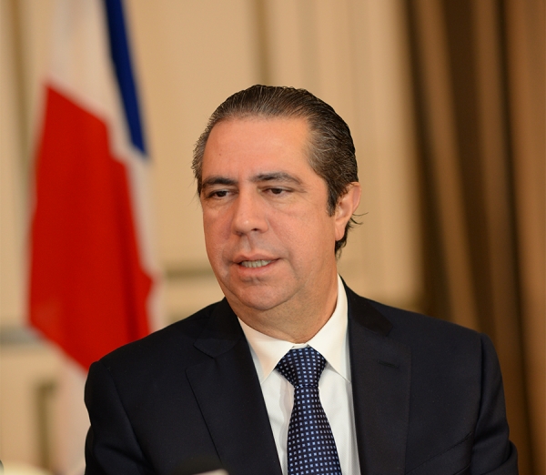 Francisco Javier García, ministro de Turismo de República Dominicana.