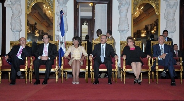 La actividad la encabezó el presidente Danilo Medina. 