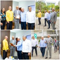 Formaron parte de la delegación los representantes de Casa de China Eduardo Álvarez, Rodolfo Coiscou y Rosaura Reyes.