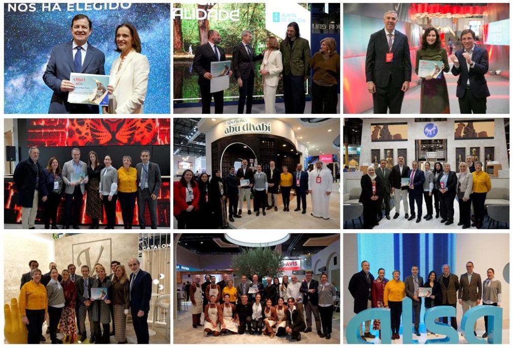 Vincci, Meliá y Alsa ganan el Mejor Stand en la categoría de Empresas.