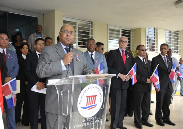 Milton Ray Guevara, presidente del Tribunal Constitucional.