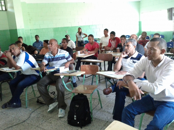 Parte del público que asistió al taller.