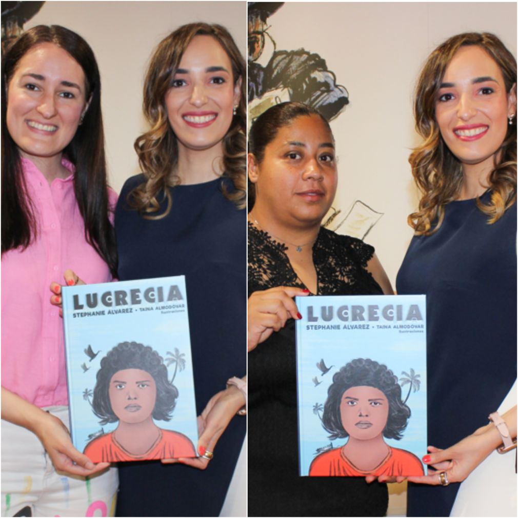 La presentación incluyó una breve lectura pública del cuento acompañada de las ilustraciones de la obra. 