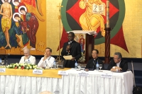 El Nuncio Apostólico en República Dominicana, Monseñor Jude Thaddeus da los detalles de la XXXV Asamblea General Ordinaria que se realizará en Santo Domingo, República Dominicana. 