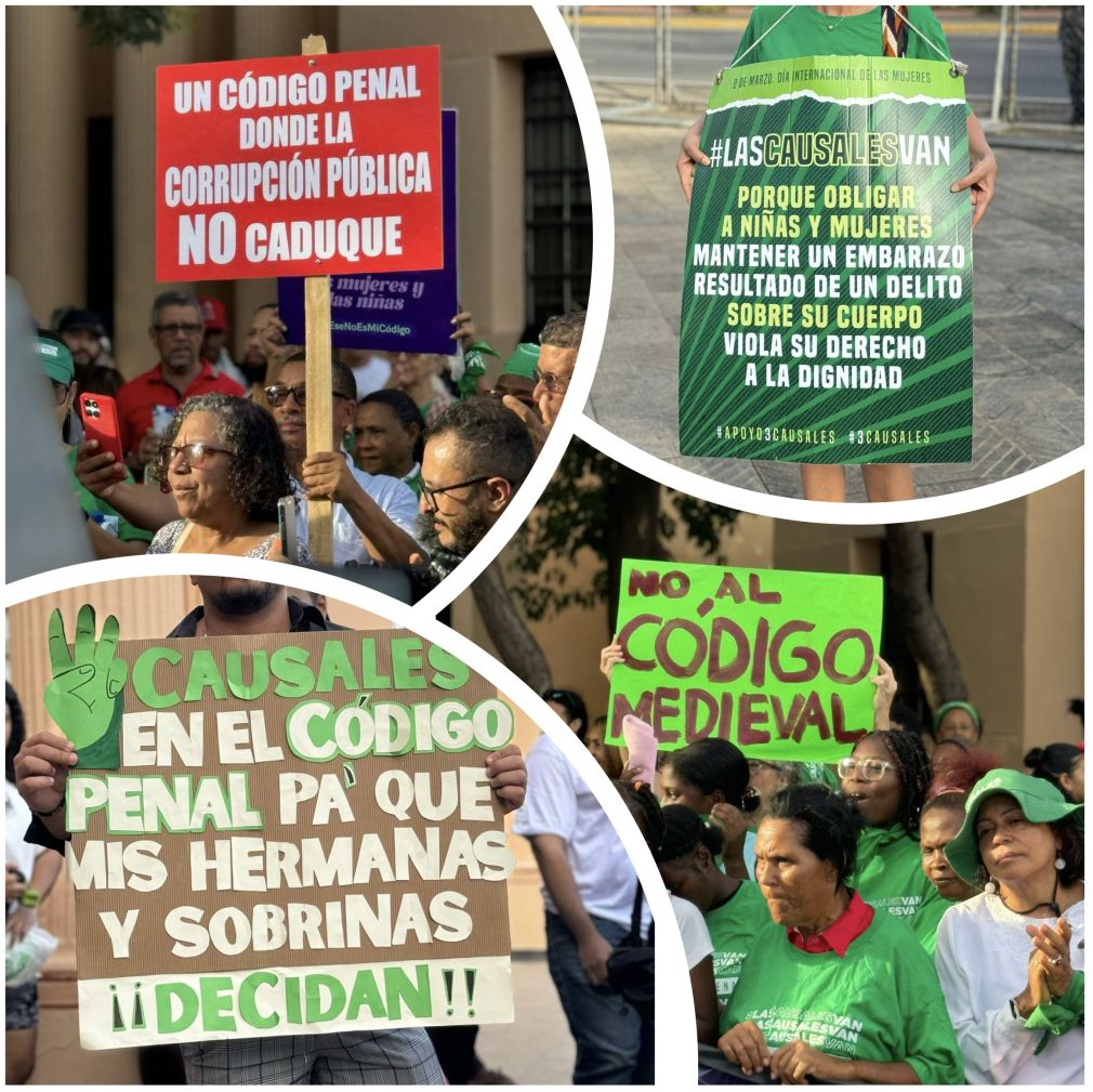 Organizaciones sociales responsabilizan a Abinader y al PRM si Código Penal se aprueba con “retrocesos”.