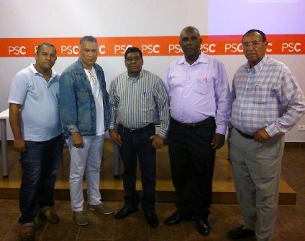 Dominicanos participan en el curso de capacitación política del PSC 
