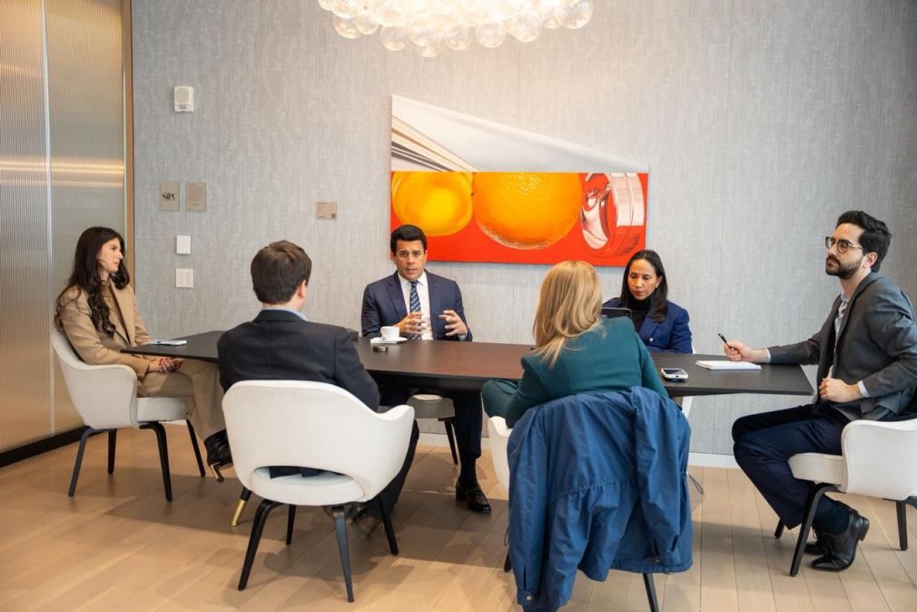 David Collado presentó en Nueva York las proyecciones turísticas del 2026 ante líderes financieros internacionales.