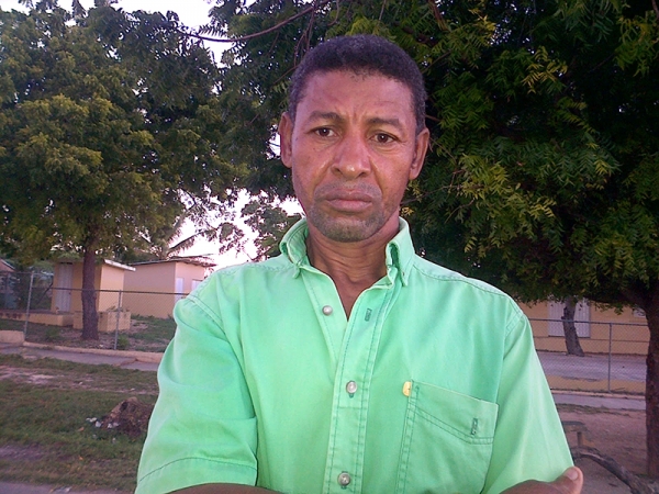 Cornelio Feliz, dirigente comunitario y del Partido de la Liberación Dominicana.