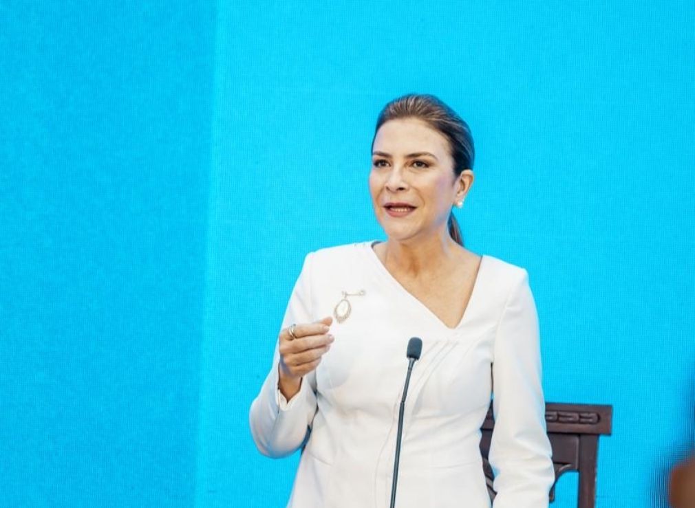 Alcaldesa del Distrito Nacional, Carolina Mejía.