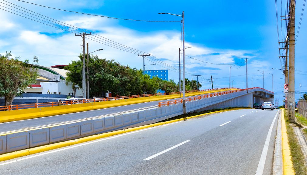 El paso a desnivel fue inaugurado hoy después de casi dos años de intervención.