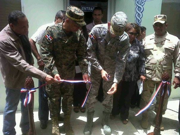 Cesfront inauguran recinto militar en Dajabón 