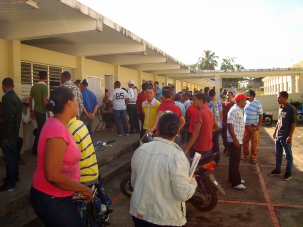 Votación en Nagua del PLD se realiza en orden