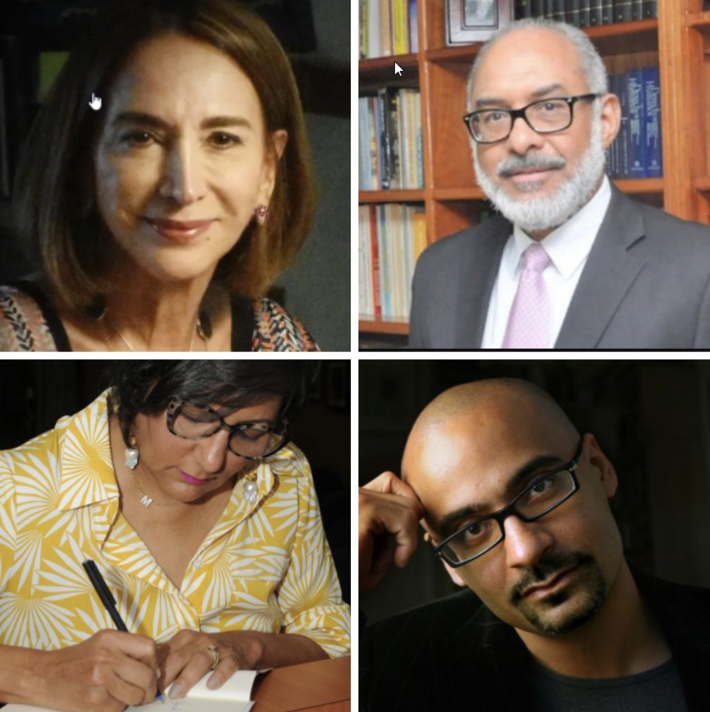 Soledad Álvarez: Foto Multimedios El Caribe; Persio Maldonado. Foto El Nuevo Diario; Minerva del Risco. Foto de la Fundación René del Risco; Junot Díaz. Foto: derechos reservados.