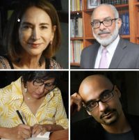 Soledad Álvarez: Foto Multimedios El Caribe; Persio Maldonado. Foto El Nuevo Diario; Minerva del Risco. Foto de la Fundación René del Risco; Junot Díaz. Foto: derechos reservados.