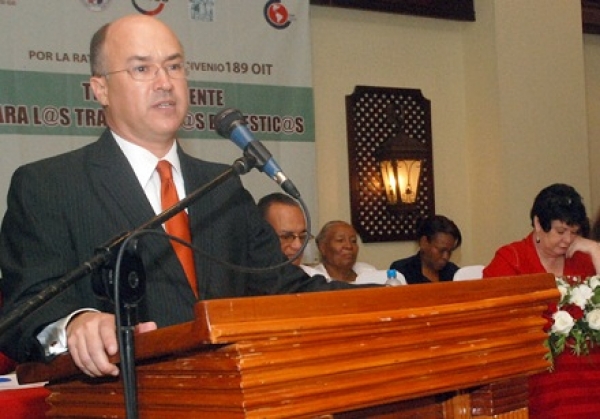 Francisco Domínguez Brito, Ministro de Trabajo.