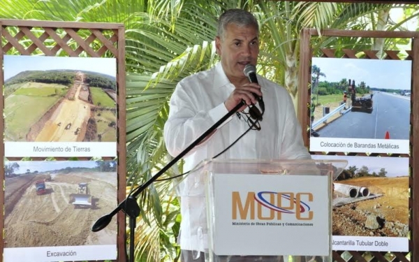 Ministro de Obras Publicas destaca importancia de la circunvalación Santo Domingo: 