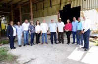 La comitiva del Infotep, integrada también por ingenieros de la institución, realizó una visita a las instalaciones del Ingenio Montellano, a los fines de constatar las facilidades del lugar.