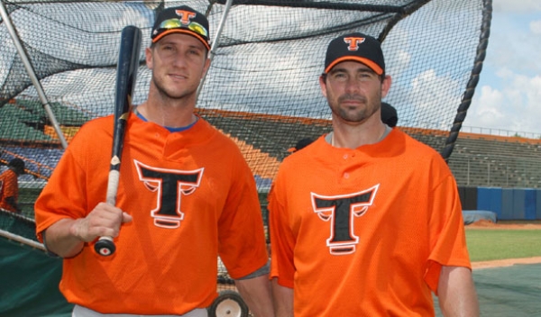 Yan Gomes y Dan Butler.