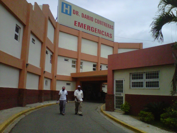 Vsita frontal esta tarde la sala de emergencias del Hospital Darío Contreras 