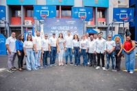 La entrega de estas canchas fue posible mediante el trabajo conjunto entre el Ministerio de la Juventud y la Alcaldía de Santo Domingo Norte.
