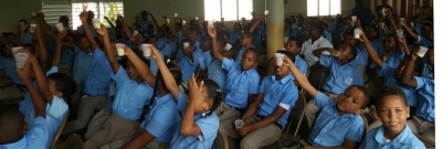 Conaleche celebra en escuelas el día mundial del vaso de leche:  