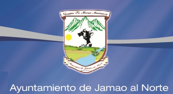 Escudo municipal de Jamao al Norte. 