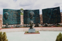 En honor del asesinado periodista, la alcaldia de San Juan de la Maguana, erigió ésta plaza y un museo que llevan por nombre Orlando Martínez